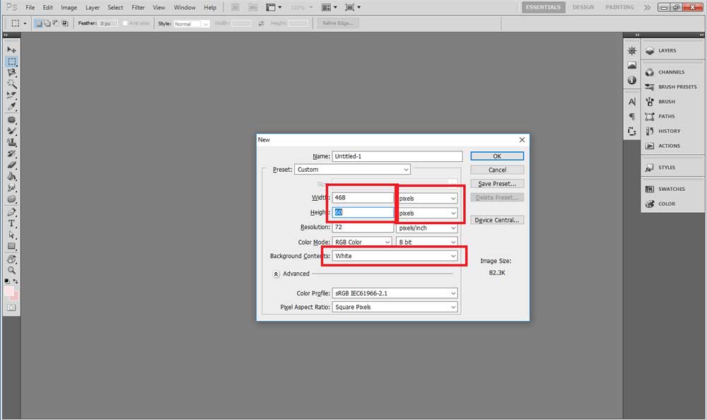 طراحی بنر در فتوشاپ 