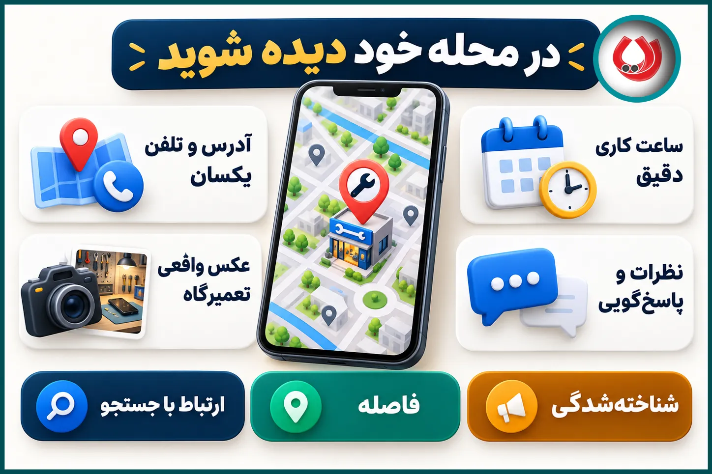سئو محلی سایت موبایل