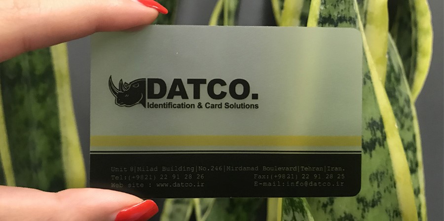 کارت ویزیت شیشه ای 