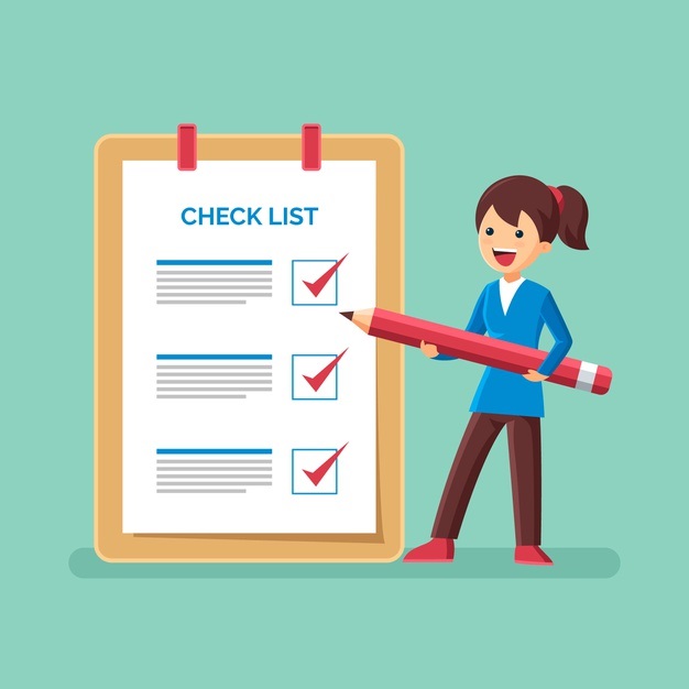 بررسی و تنظیم چک لیست بررسی و تنظیم چک لیست