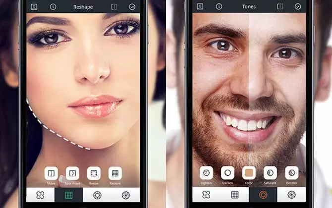 ویرایش رنگ و نور با برنامه روتوش عکس جدید