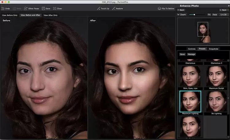 روتوش اتوماتیک عکس