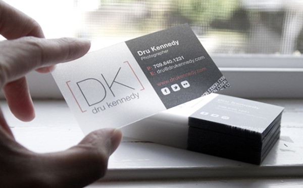 کارت ویزیت با طراحی دیجیتال