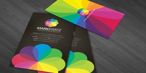 رنگ در طراحی کارت ویزیت و جمع‌بندی مباحث