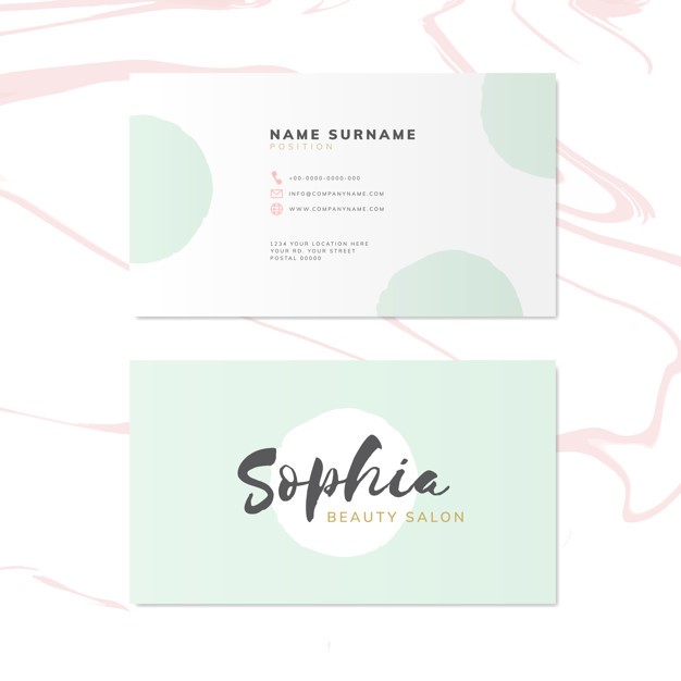 کارت ویزیت آرایشگاههای زنانه کارت ویزیت آرایشگاههای زنانه