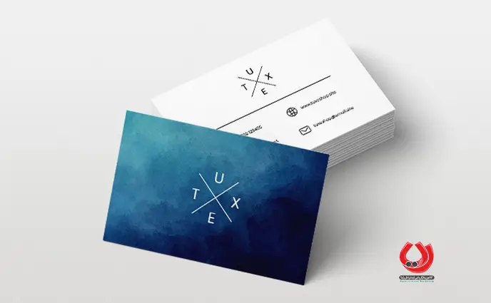 چاپ کارت ویزیت لمینت تعداد پایین