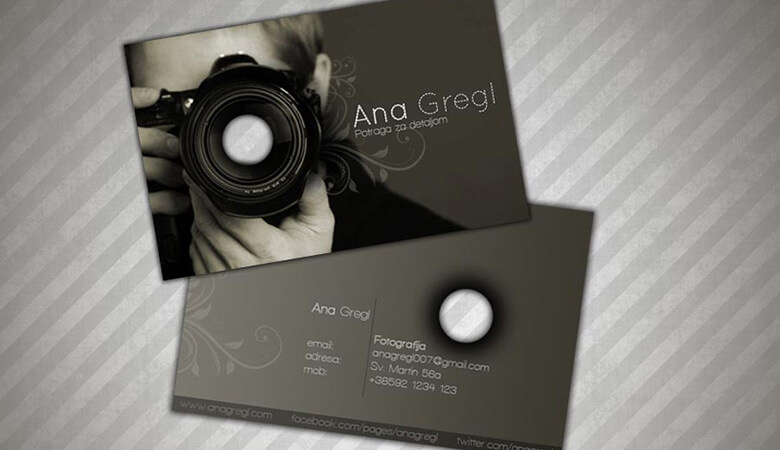 طراحی کارت ویزیت عکاسی طراحی کارت ویزیت عکاسی