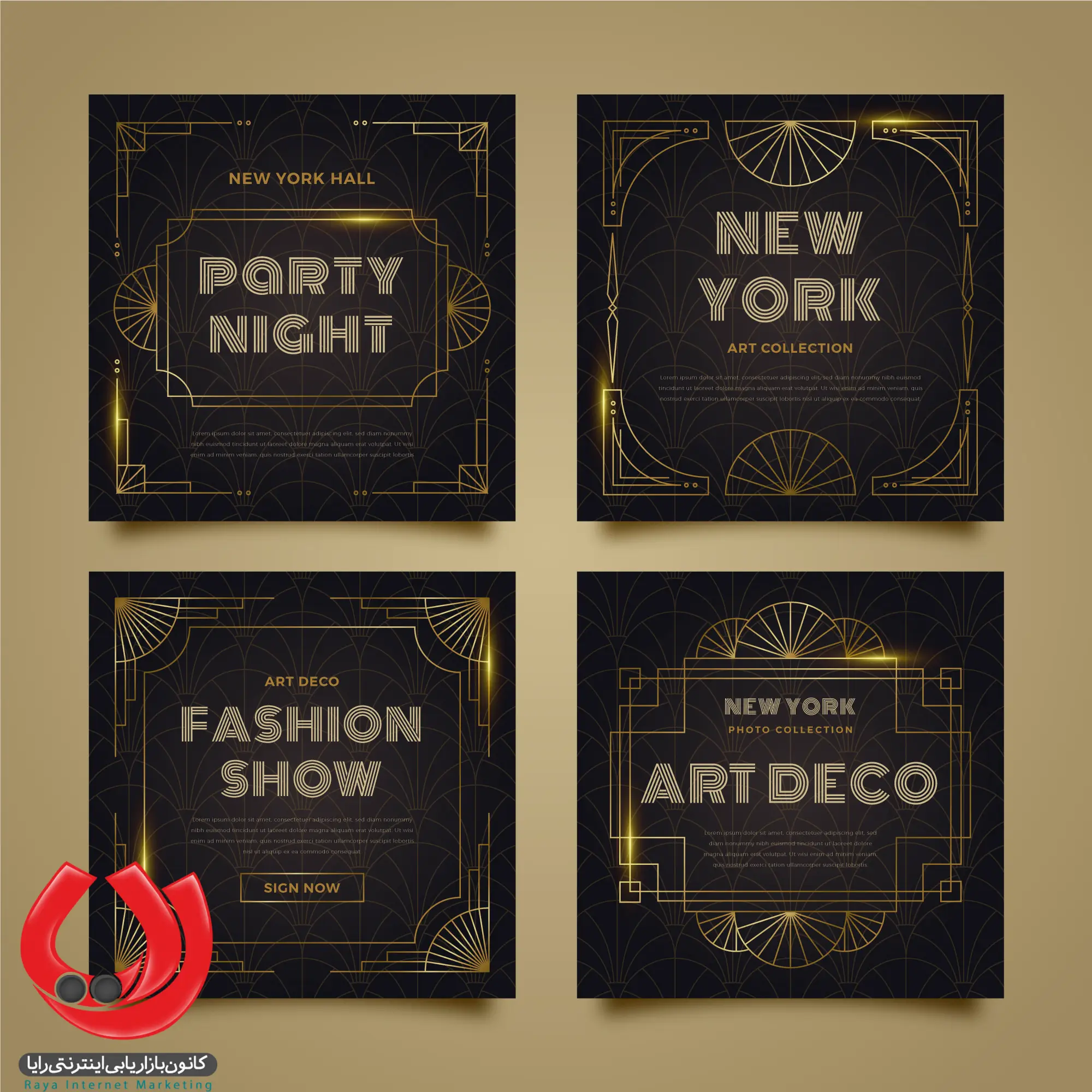 کارت ویزیت طلاکوب