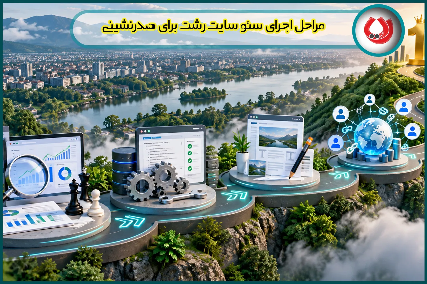 مراحل اجرای سئو سایت رشت برای صدرنشینی