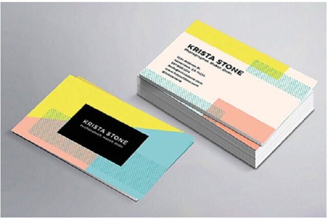 طراحی کارت ویزیت لایه باز معماری