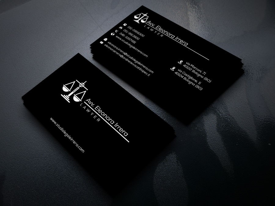 کارت ویزیت وکلا به درستی کارت ویزیت وکلا به درستی