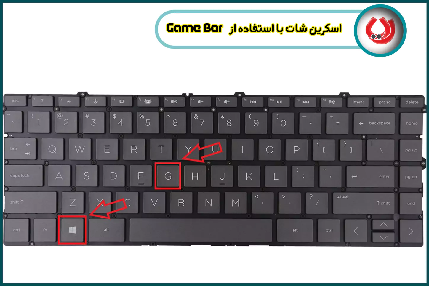 اسکرین شات با استفاده از Game Bar  